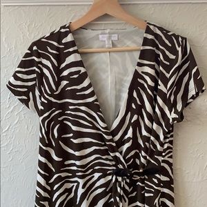 Animal Print Charter Club dress